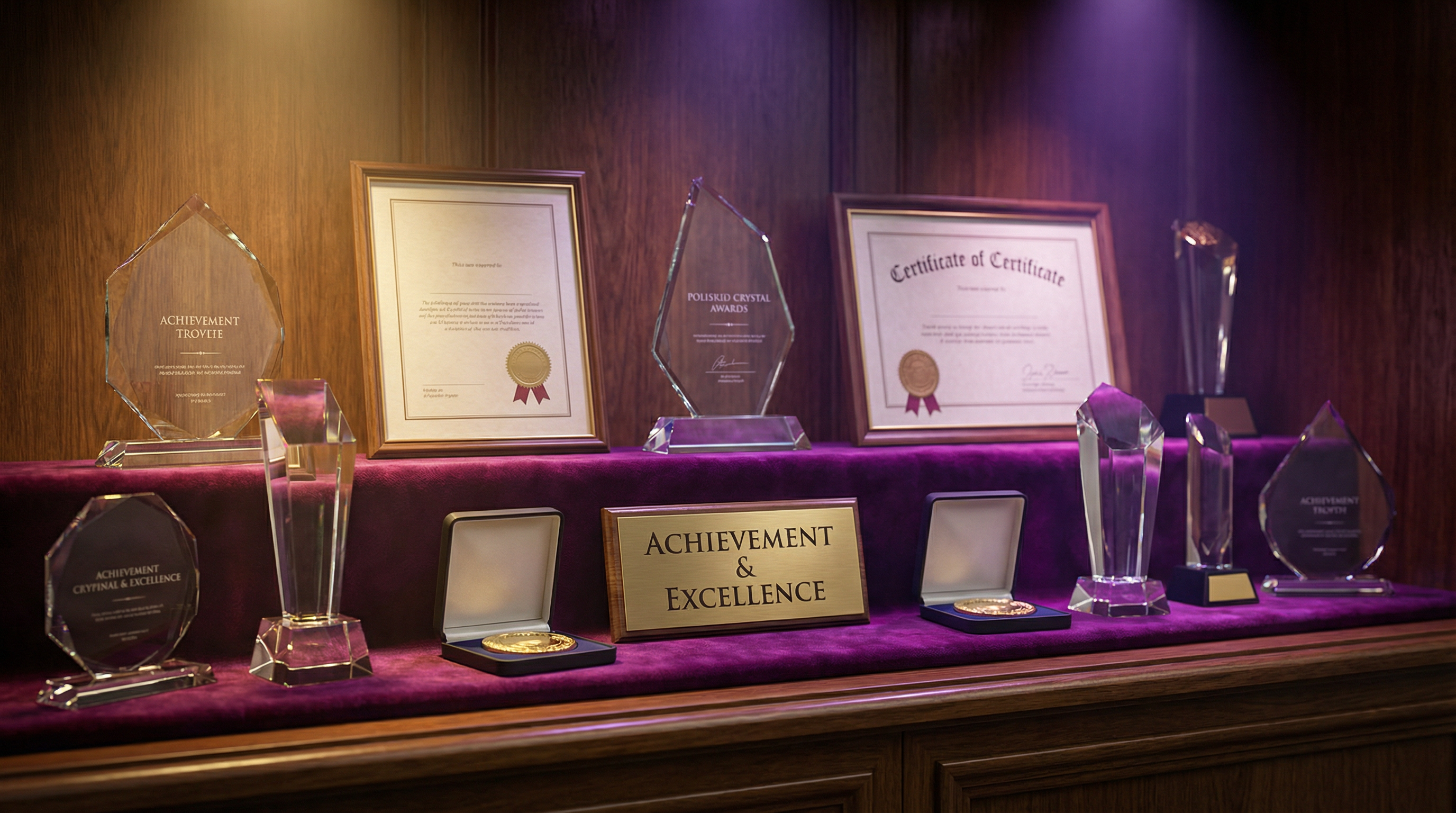 Awards and honors display