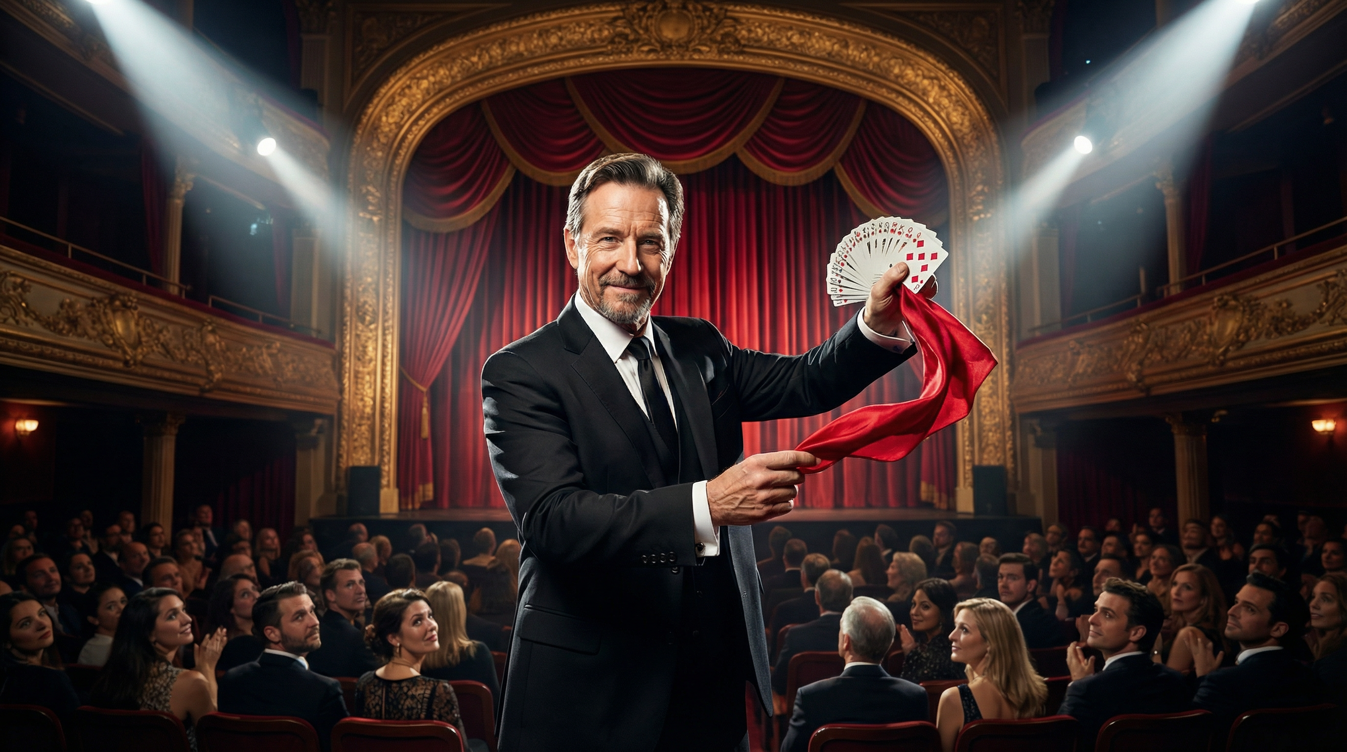 Las Vegas magic stage